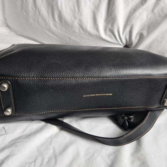 Coach 1941 Rogue Brief  Glovetanned Pebbled Leather Black style 11104 - Picture 9 of 12